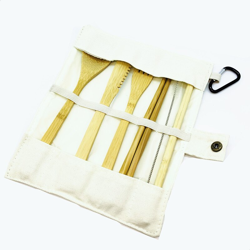 Sustainable Travel Bamboo Cutlery Set