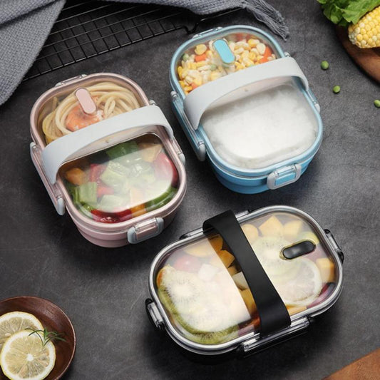 EcoLunch Stainless Steel Bento Box - 650mL (Portable & Eco-Friendly)