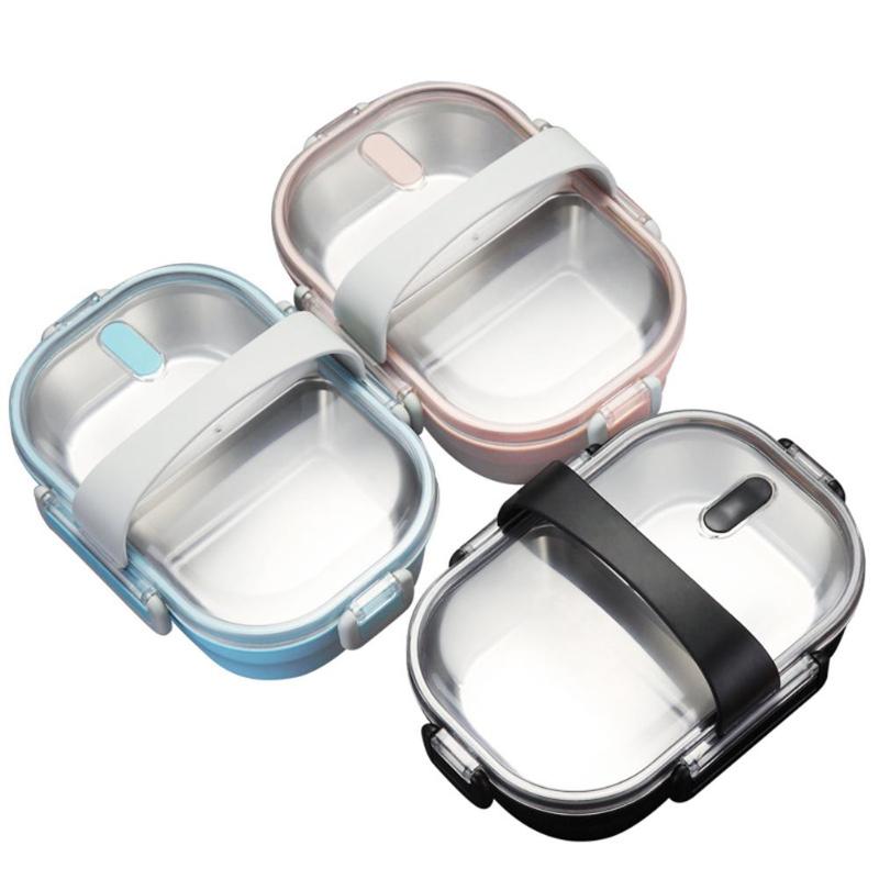 EcoLunch Stainless Steel Bento Box - 650mL (Portable & Eco-Friendly)