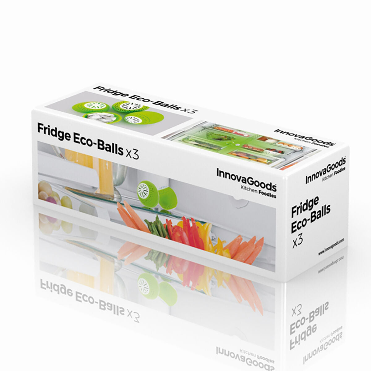 EcoFresh Fridge Balls (3-Piece-Set)